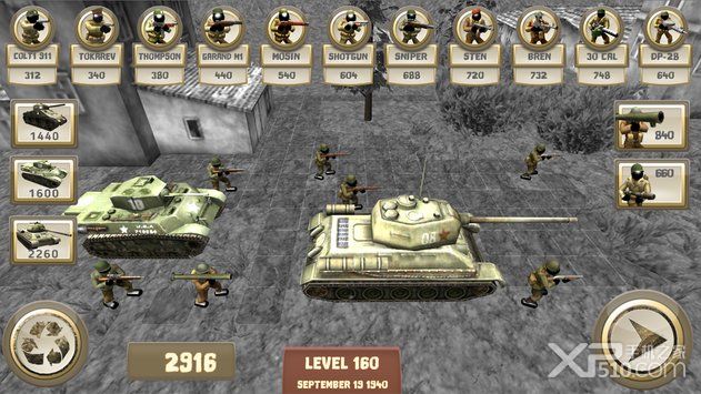 火柴人战斗模拟器：第二次世界大战截图1