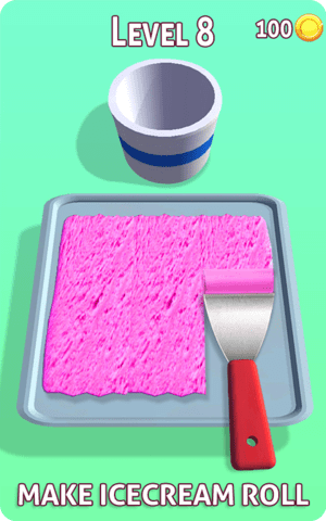 冰淇淋卷炒冰游戏截图2