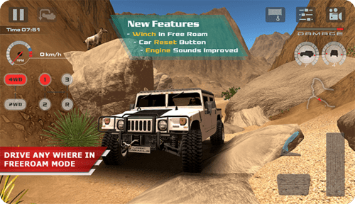 越野驾驶：沙漠汉化版截图1