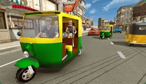 人力车停车模拟游戏截图1
