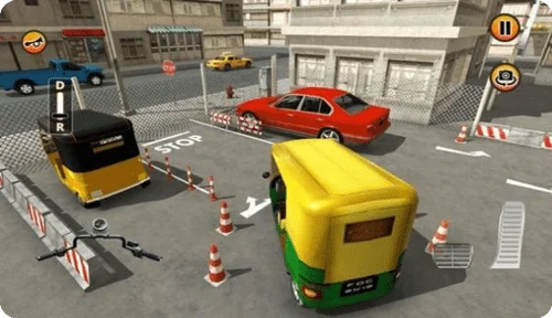 人力车停车模拟游戏截图2