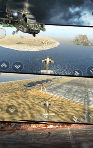 模拟战斗直升机3D手机游戏截图2