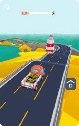 小货车公路驾驶游戏截图1