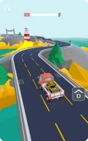 小货车公路驾驶游戏截图2