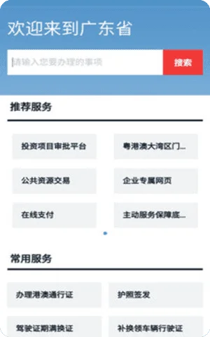 广东政务服务网个人登录入口截图1