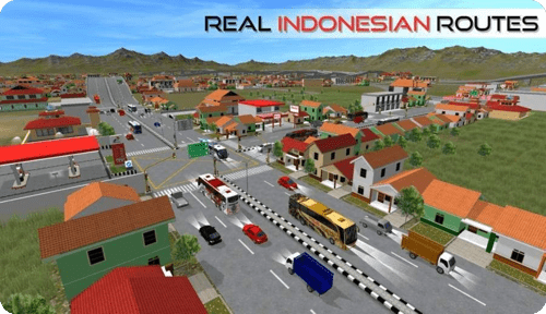 印尼客车模拟器截图1