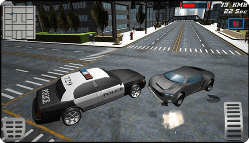 开警车模拟驾驶员游戏截图2