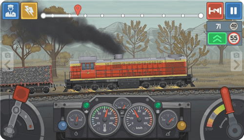 模拟火车行驶截图1